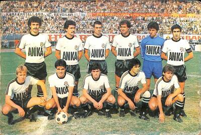 Beşiktaş Oyuncu Kadrosu Kartpostal KRT3937 - 1