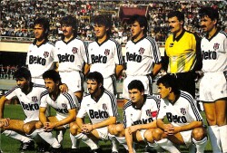 Beşiktaş Oyuncu Kadrosu Kartpostal KRT5423 - Gökçekoleksiyon