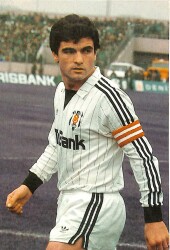 Beşiktaş Oyuncu Rıza Kartpostal KRT4501 - Gökçekoleksiyon