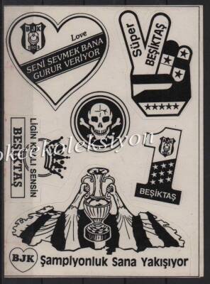 Beşiktaş Taraftar Çıkartma Aksesuarı AKS283 - 1