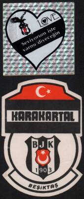 Beşiktaş Taraftar Çıkartma Aksesuarı KRT4528 - 1