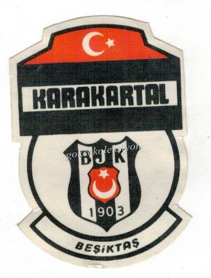 Beşiktaş Taraftar Çıkartması AKS123 - 1