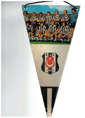 Beşiktaş Taraftarı Flama Karton Bayrak AKS122 - 1