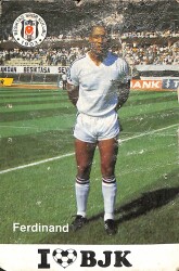 Beşiktaşlı Futbolcu Ferdinand Kartpostal KRT19208 - Gökçekoleksiyon