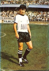 Beşiktaşlı Futbolcu Fikret Kartpostal (Küçük Boy) KRT21348 - Gökçekoleksiyon