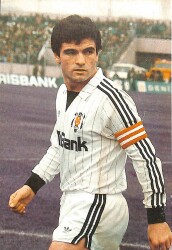 Beşiktaşlı Futbolcu Rıza Kartpostal KRT19195 - Gökçekoleksiyon