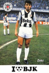 Beşiktaşlı Futbolcu Zeki Kartpostal KRT19203 - Gökçekoleksiyon
