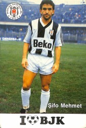 Beşiktaşlı Şifo Mehmet Kartpostal (Küçük Boy) KRT19894 - Gökçekoleksiyon