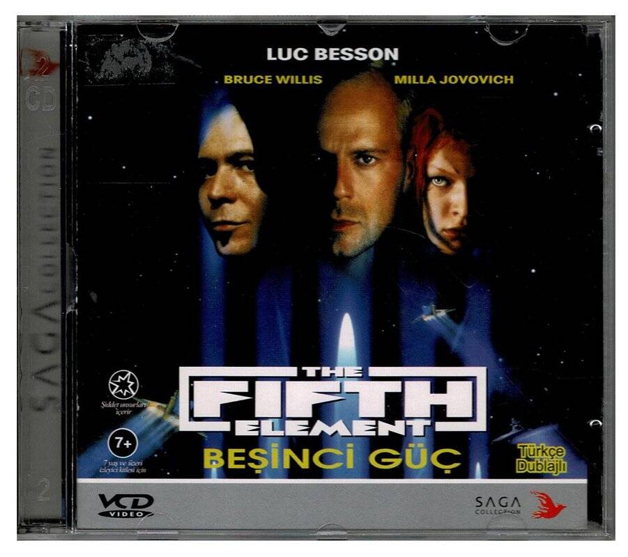 Beşinci Güç The The Fifth Element VCD Film VCD256 - 1