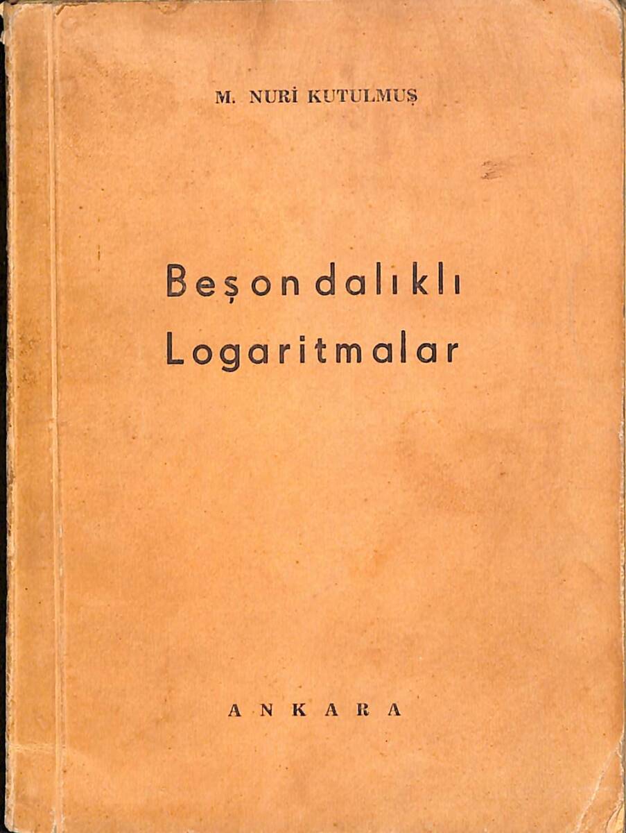 Beşondalıklı Logaritmalar NDR92333 - 1