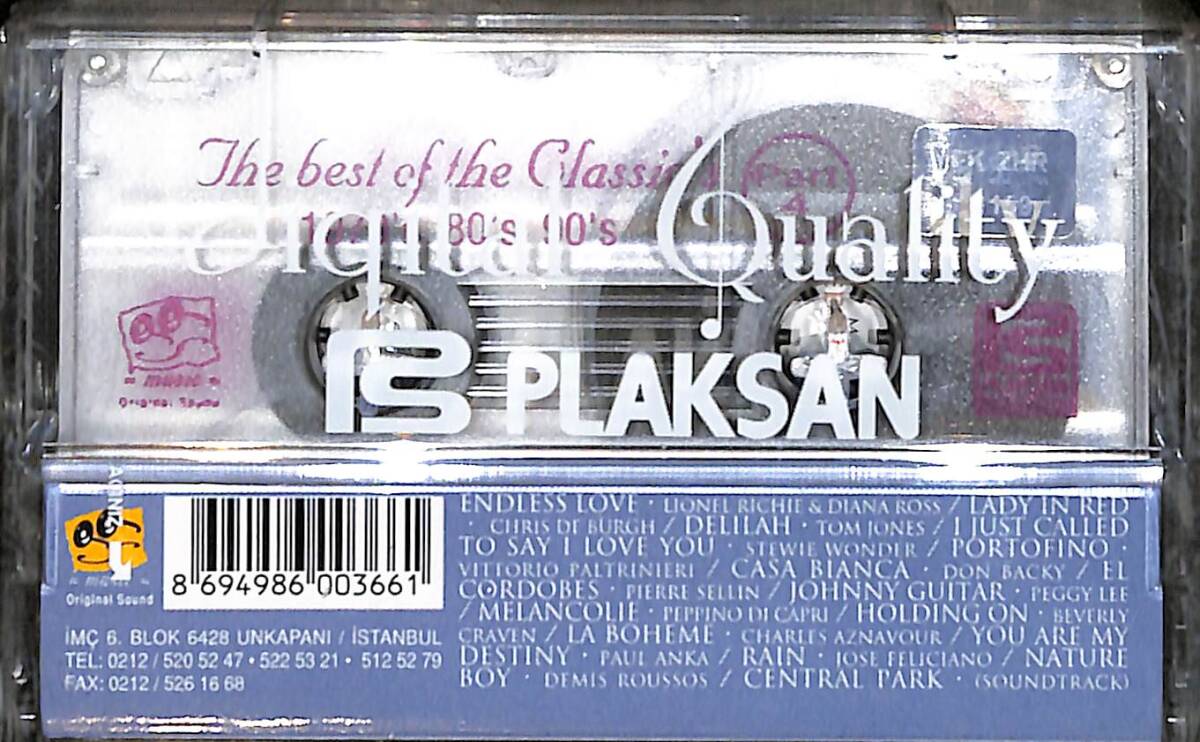 Best Of The Best Classics 1960S 70S 80S 90S Kaset (Sıfır) KST27049 - 2