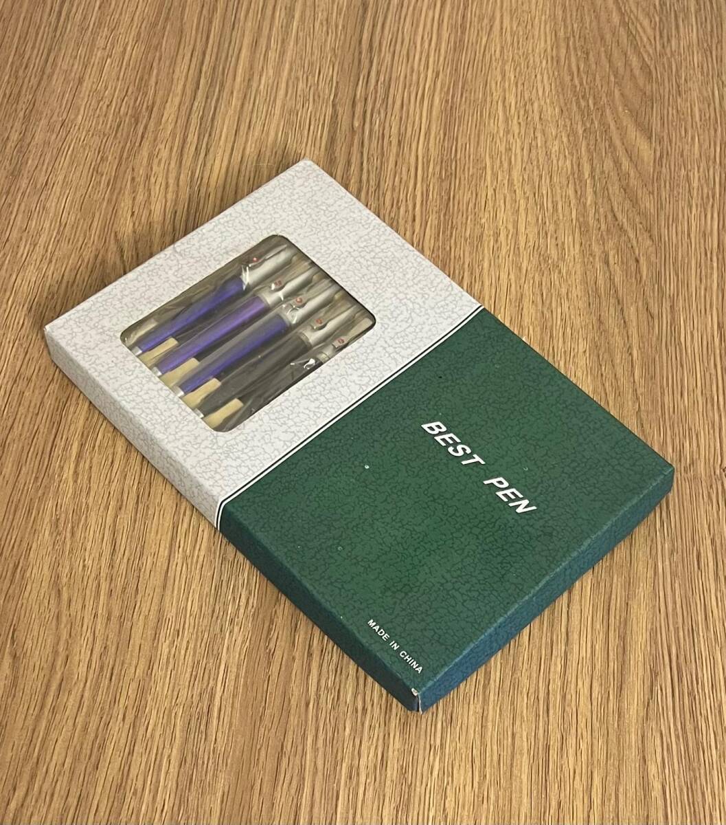 Best Pen Çin Malı Tükenmez Kalem Kutusunda 6 Adet 1980s AOB4816 - 3