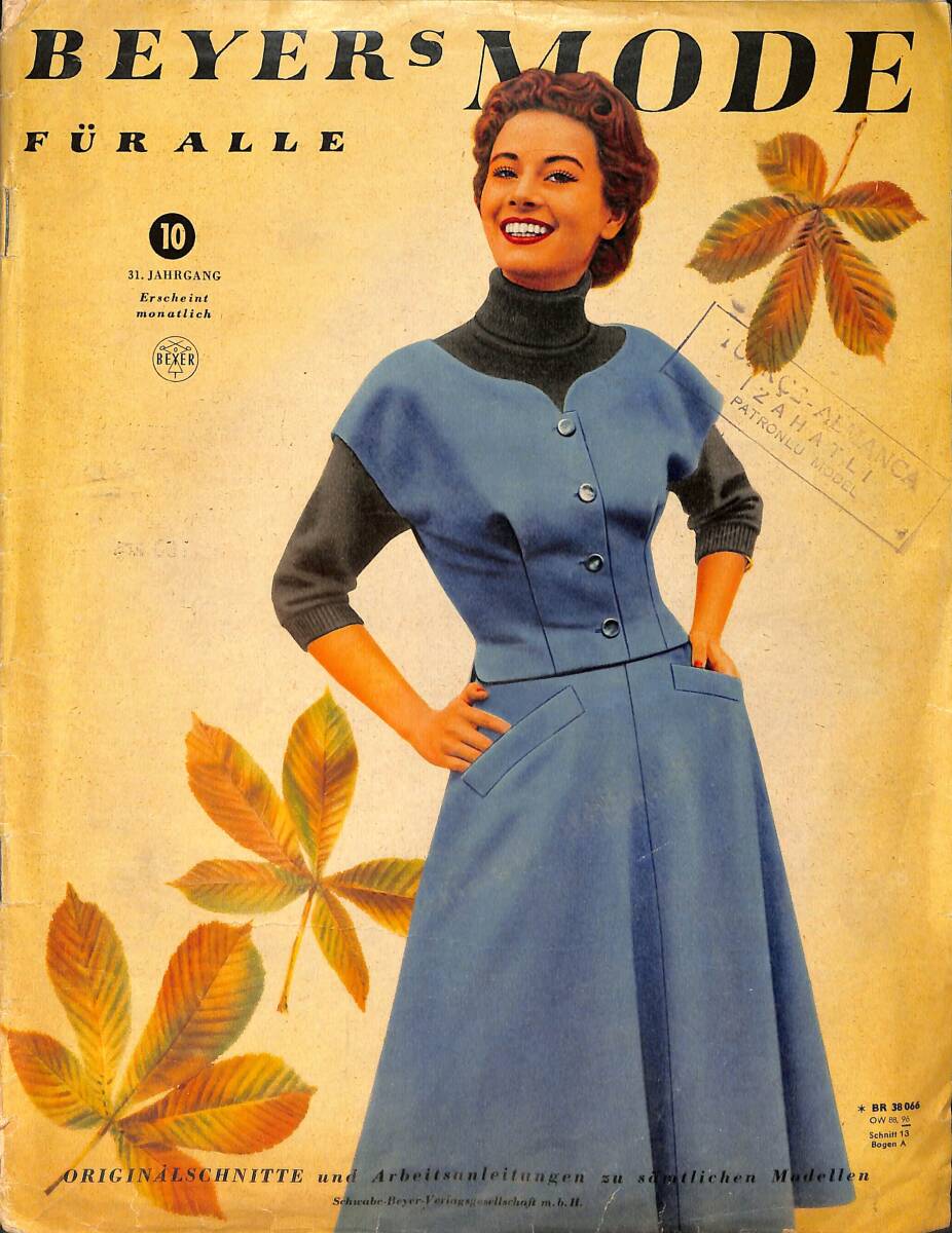Beyers Mode Für Alle Band 10 31. Jahrgang – Buch Gebraucht Kaufen (Türkçe Tercümesi İle Birlikte) NDR91748 - 1