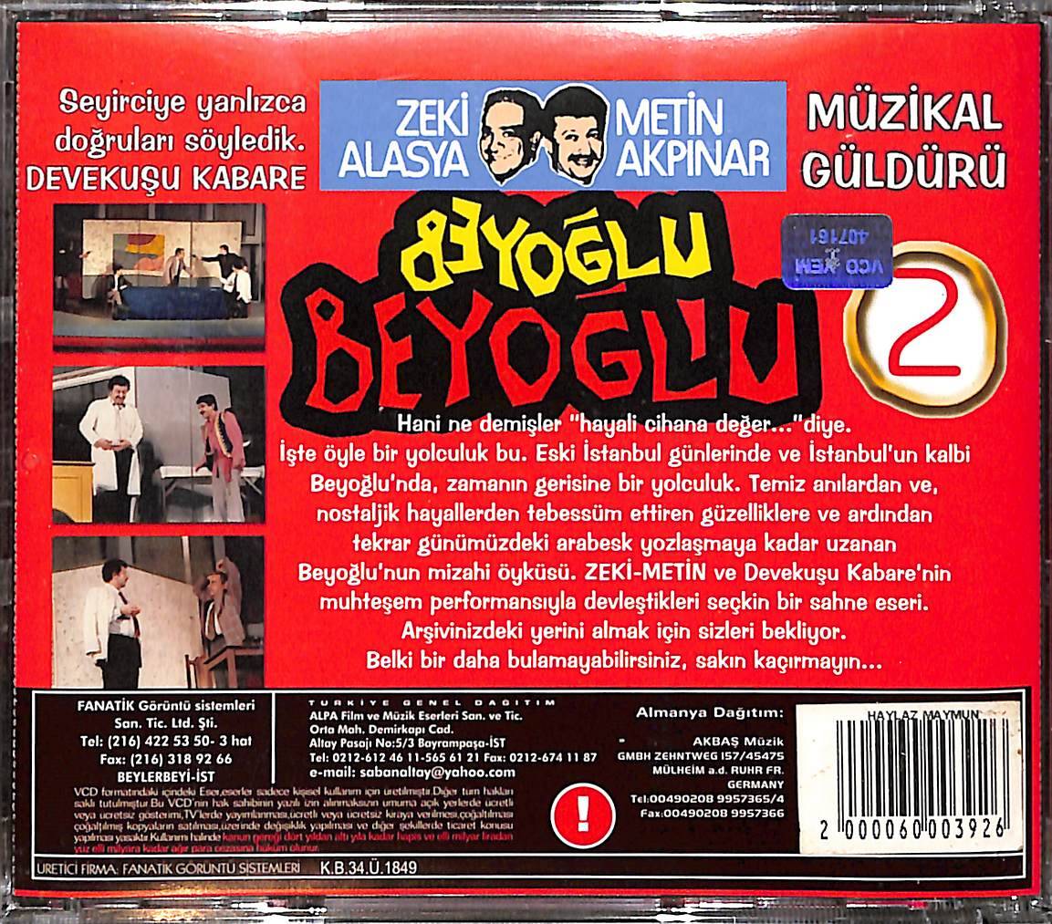 Beyoğlu Beyoğlu (1984) 2. Bölüm Orijinal VCD Film VCD29003 - 2