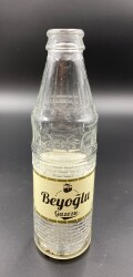 Beyoğlu Gazozu – Desenli Eski Cam Şişe AOB3118 - Gökçekoleksiyon