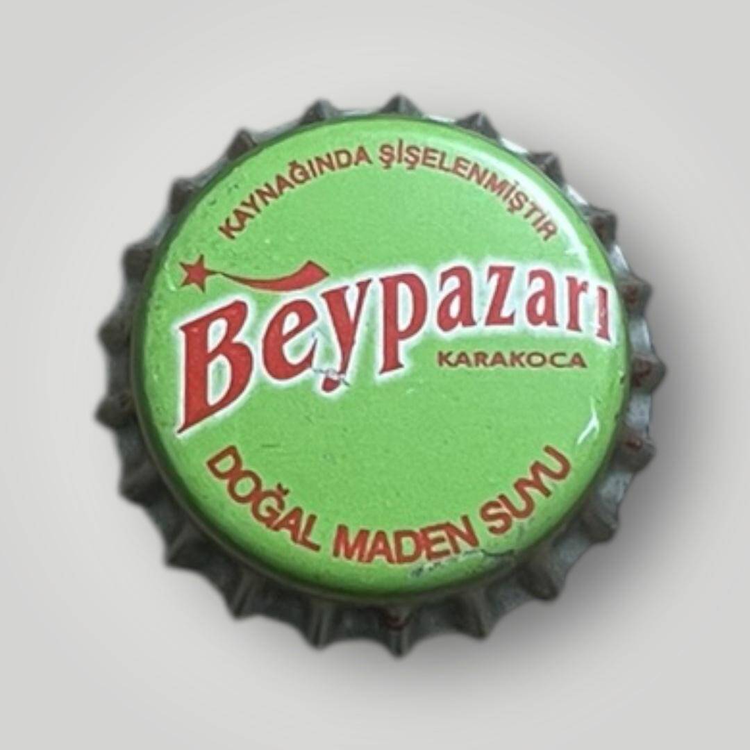 BEYPAZARI Maden Suyu Sodası Basılmamış Gazoz Kapağı CMK2-1235 - 1