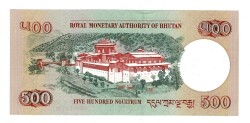 Bhutan 500 Ngultrum 2006 ÇİL YKP8171 - 2