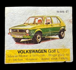 BİBİB Bİ-BİB No 41 Sakız Kağıdı Stickers SKZ632 - 1