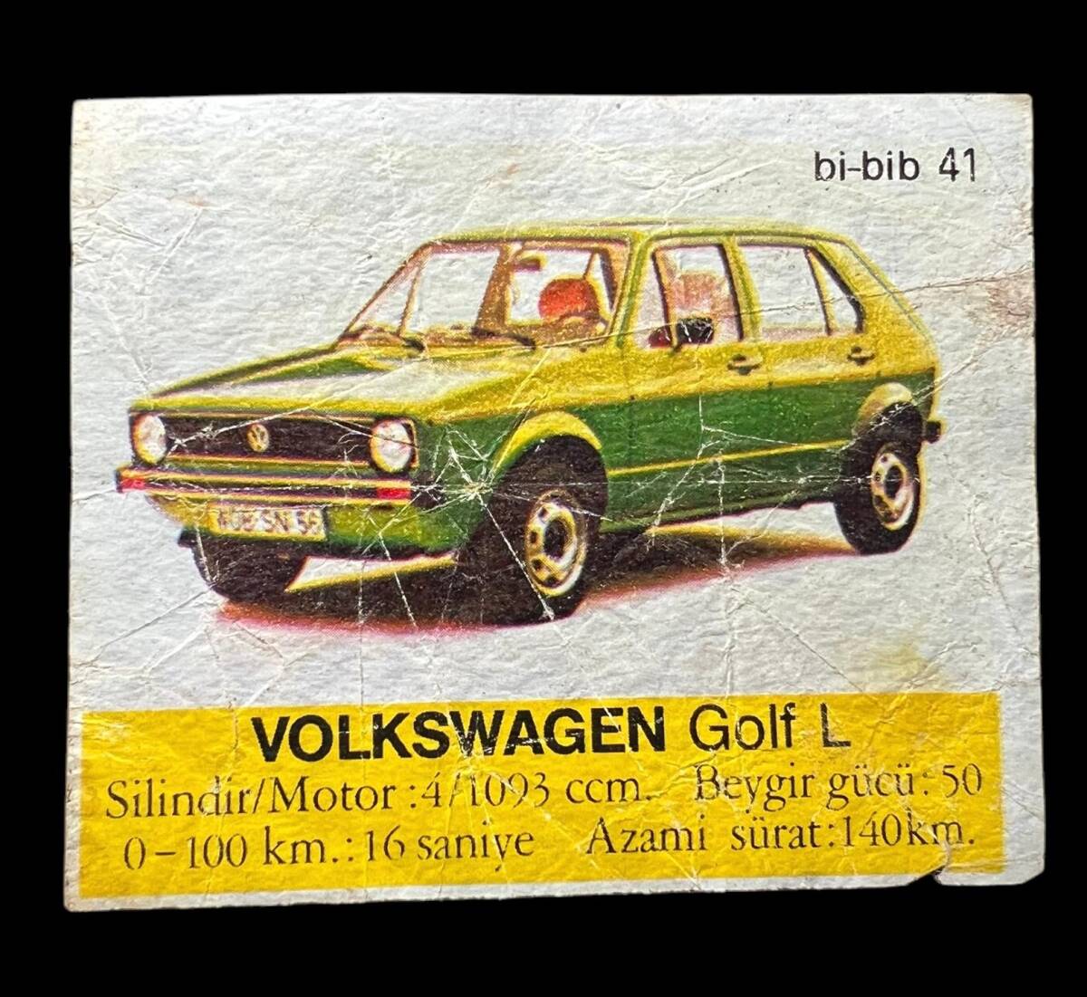 BİBİB Bİ-BİB No 41 Sakız Kağıdı Stickers SKZ632 - 1