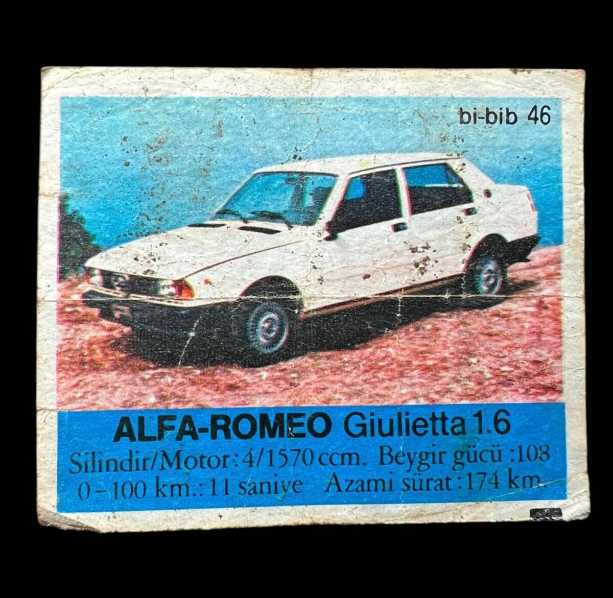 BİBİB Bİ-BİB No 46 Sakız Kağıdı Stickers SKZ635 - 1