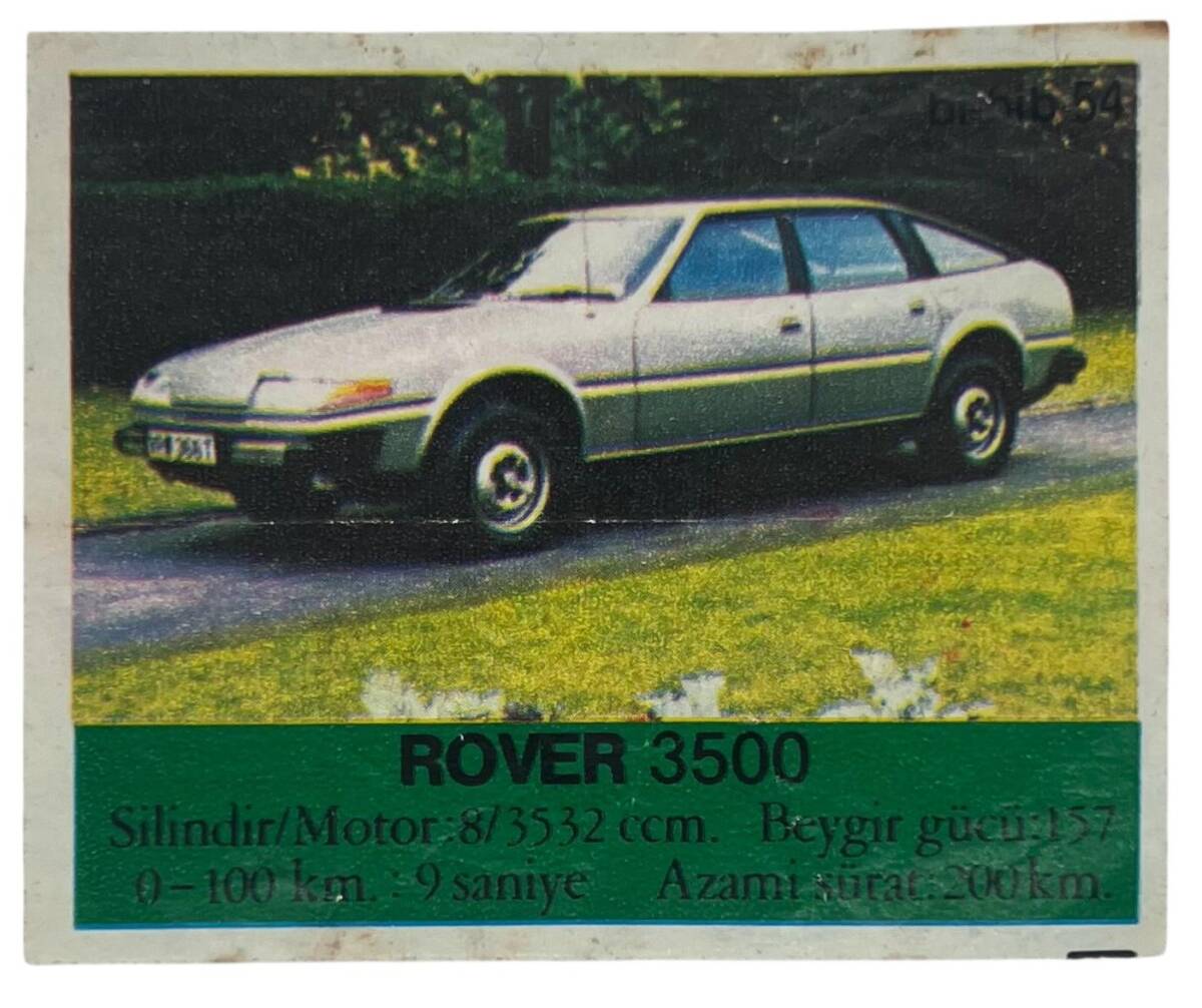 BİBİB bi-bib No 54 - ROVER 3500 Sakız Kağıdı Stickers # SKZ1403(E) - 1