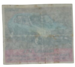 BİBİB bi-bib No 55 - RENAULT 14 TL Sakız Kağıdı Stickers # SKZ1404(E) - 2