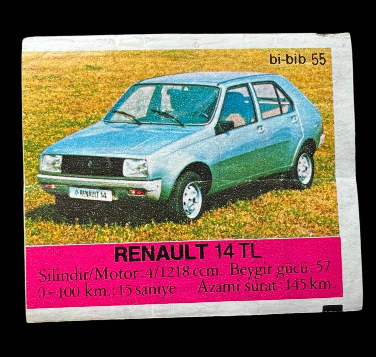 BİBİB Bİ-BİB No 55 Sakız Kağıdı Stickers SKZ646 - 1
