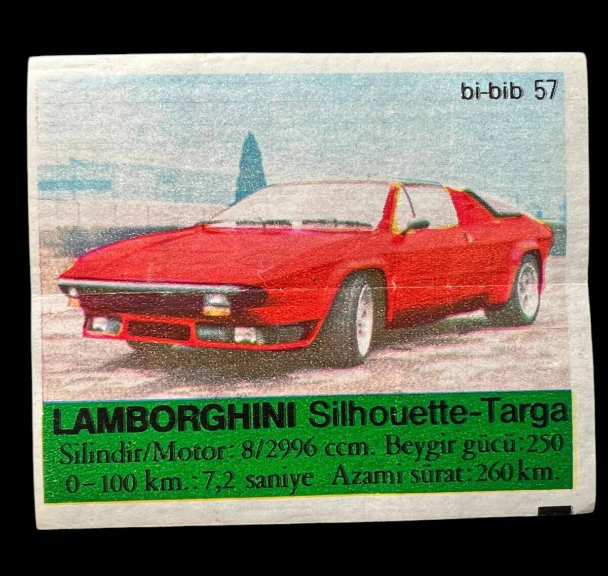 BİBİB Bİ-BİB No 57 Sakız Kağıdı Stickers SKZ648 - 1