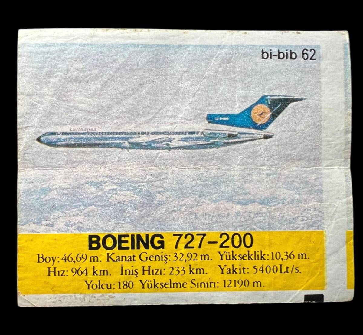 BİBİB Bİ-BİB No 62 Sakız Kağıdı Stickers SKZ652 - 3