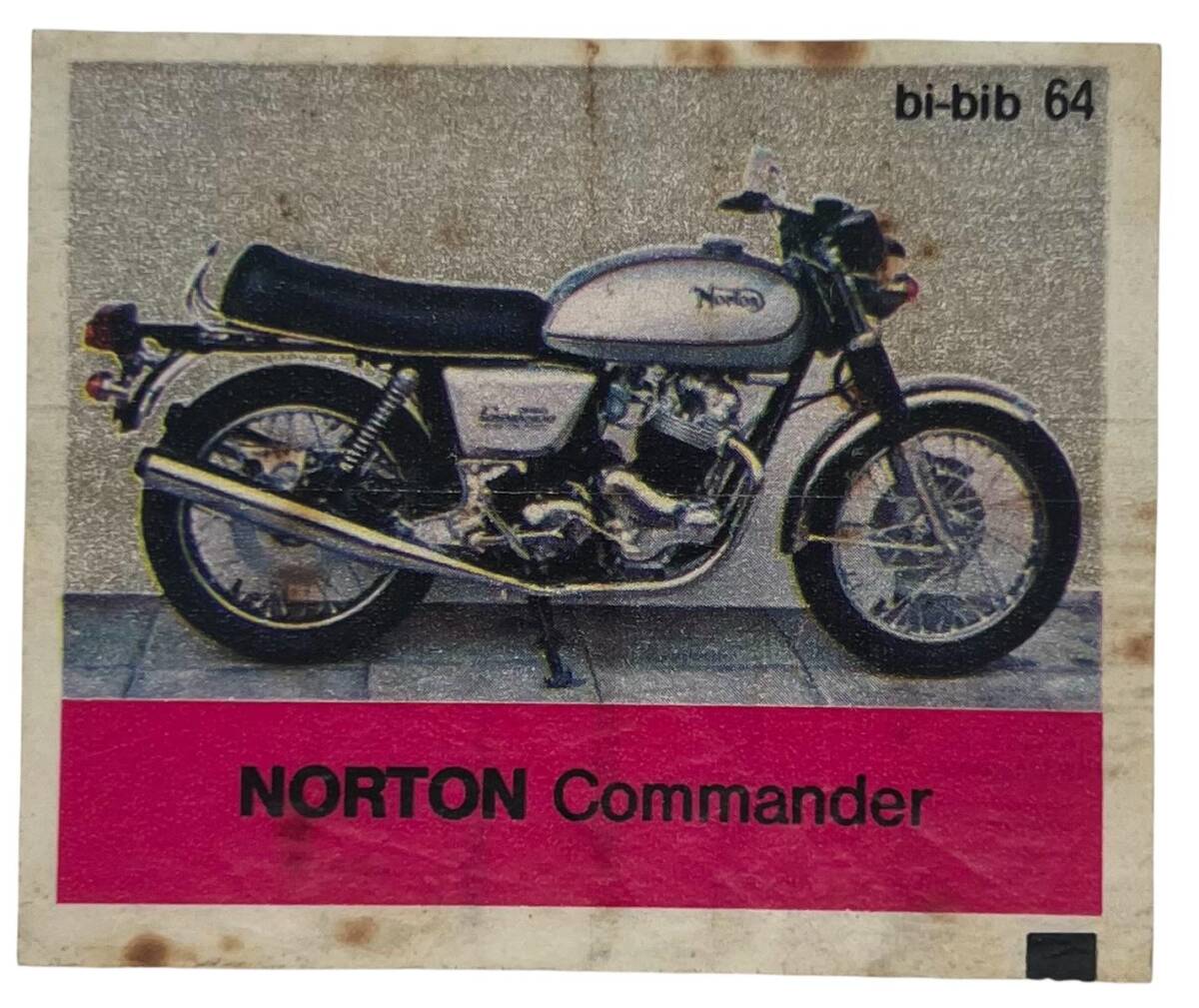 BİBİB bi-bib No 64 - NORTON Commander Kağıdı Stickers # SKZ1407(E) - 3