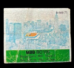 BİBİB Bİ-BİB No 71 Sakız Kağıdı Stickers SKZ653 - 3