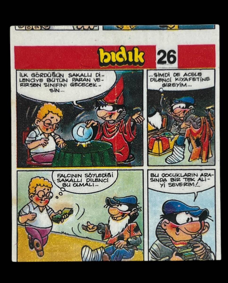 BIDIIK Sakız Kağıdı No 26 Sakız Kağıdı Stickers SKZ842 - 3