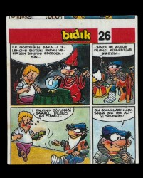 BIDIIK Sakız Kağıdı No 26 Sakız Kağıdı Stickers SKZ842 - Gökçekoleksiyon