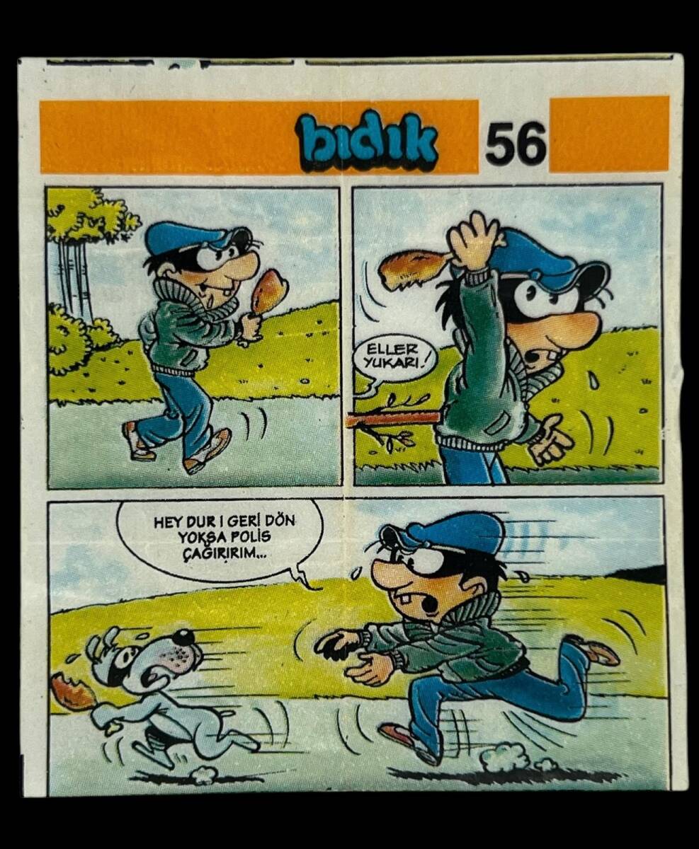 BIDIIK Sakız Kağıdı No 56 Sakız Kağıdı Stickers SKZ843 - 1