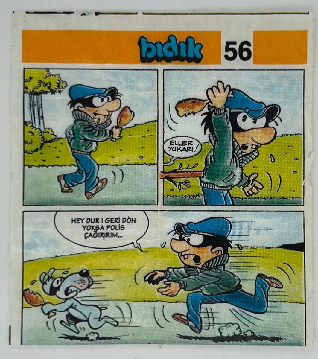 BIDIK Sakız Kağıdı No 56 Stickers SKZ1052 - 1