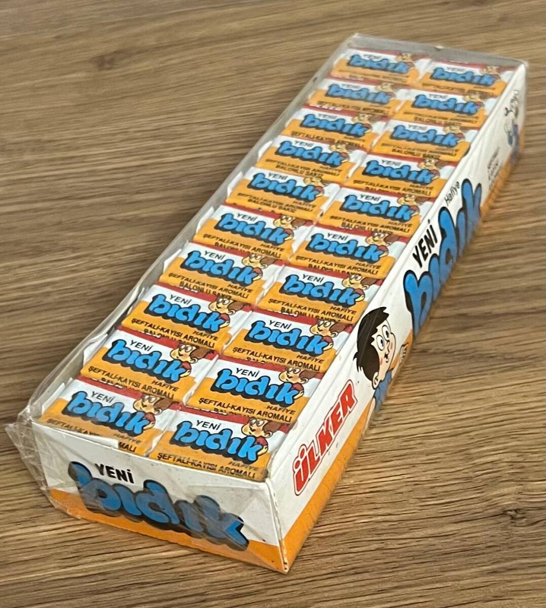 BIDIK - ÜLKER BIDIK (ÜLKER) 1993 Şekerli Sakız Açılmamış Kutu # SKZ1810 - 3