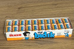 BIDIK - ÜLKER BIDIK (ÜLKER) 1993 Şekerli Sakız Açılmamış Kutu # SKZ1810 - 7