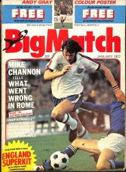 Big Match January 1977 - Mike Channon, Andy Gray NDR85812 - Gökçekoleksiyon