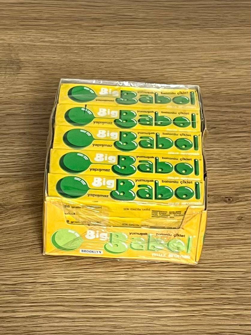 BİGBABOL- Big Babol (PERFETTİ) 1991 Yumşak Balonlu Ciklet.Açılmamış Dolu Paket #SKZ2074 - 3