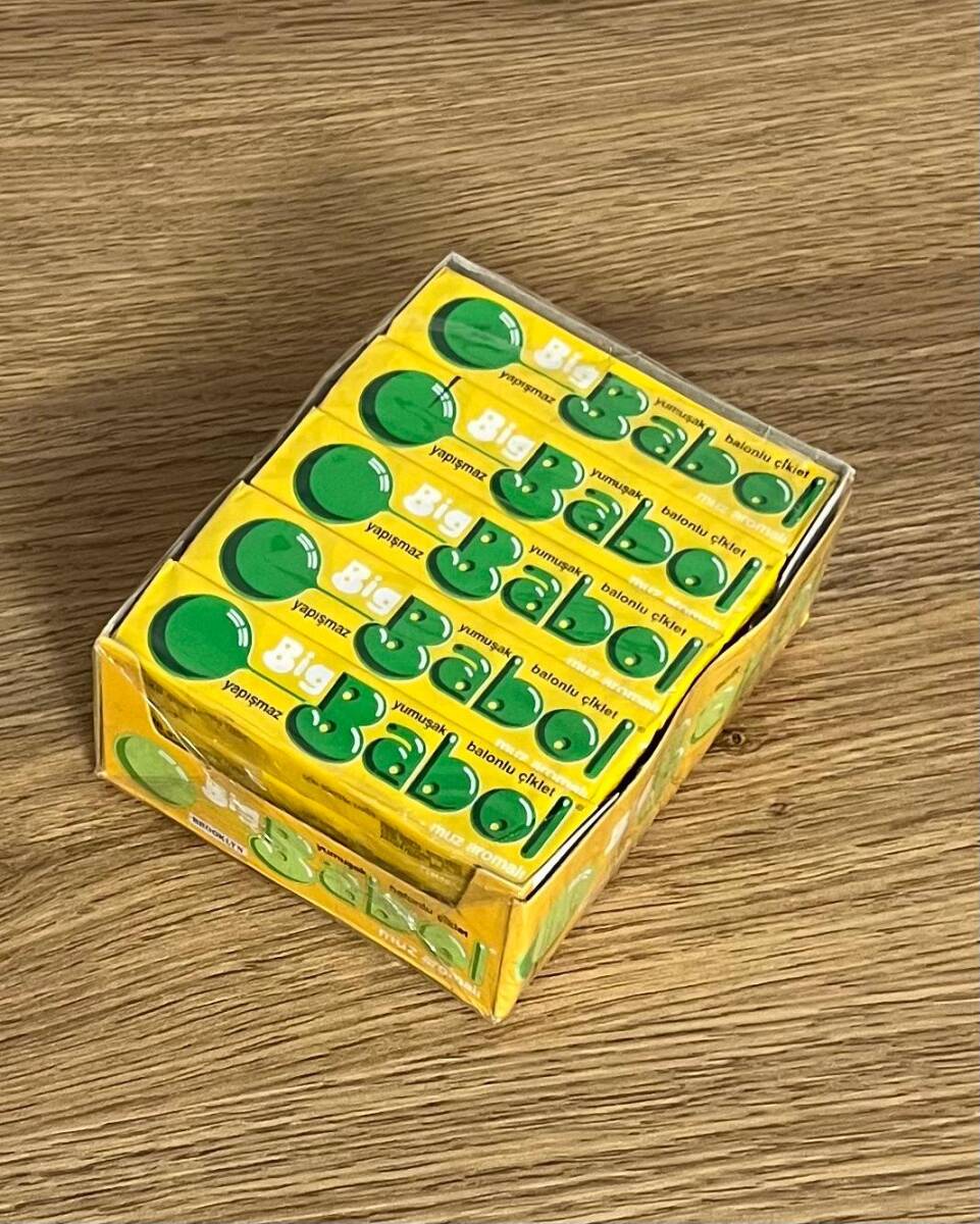 BİGBABOL- Big Babol (PERFETTİ) 1991 Yumşak Balonlu Ciklet.Açılmamış Dolu Paket #SKZ2074 - 2