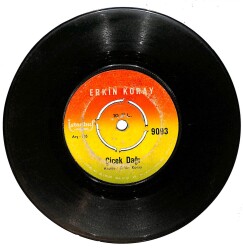 Erkin Koray - Çiçek dağı / Hop hop Gelsin Plak (10/6.5) PLK25316 - Gökçekoleksiyon