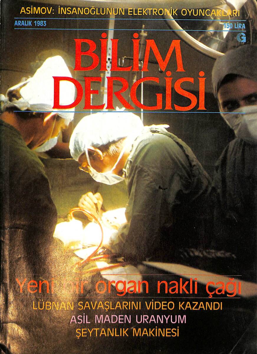 Bilim Dergisi Sayı: 10 Aralık 1983 NDR98947 - 1