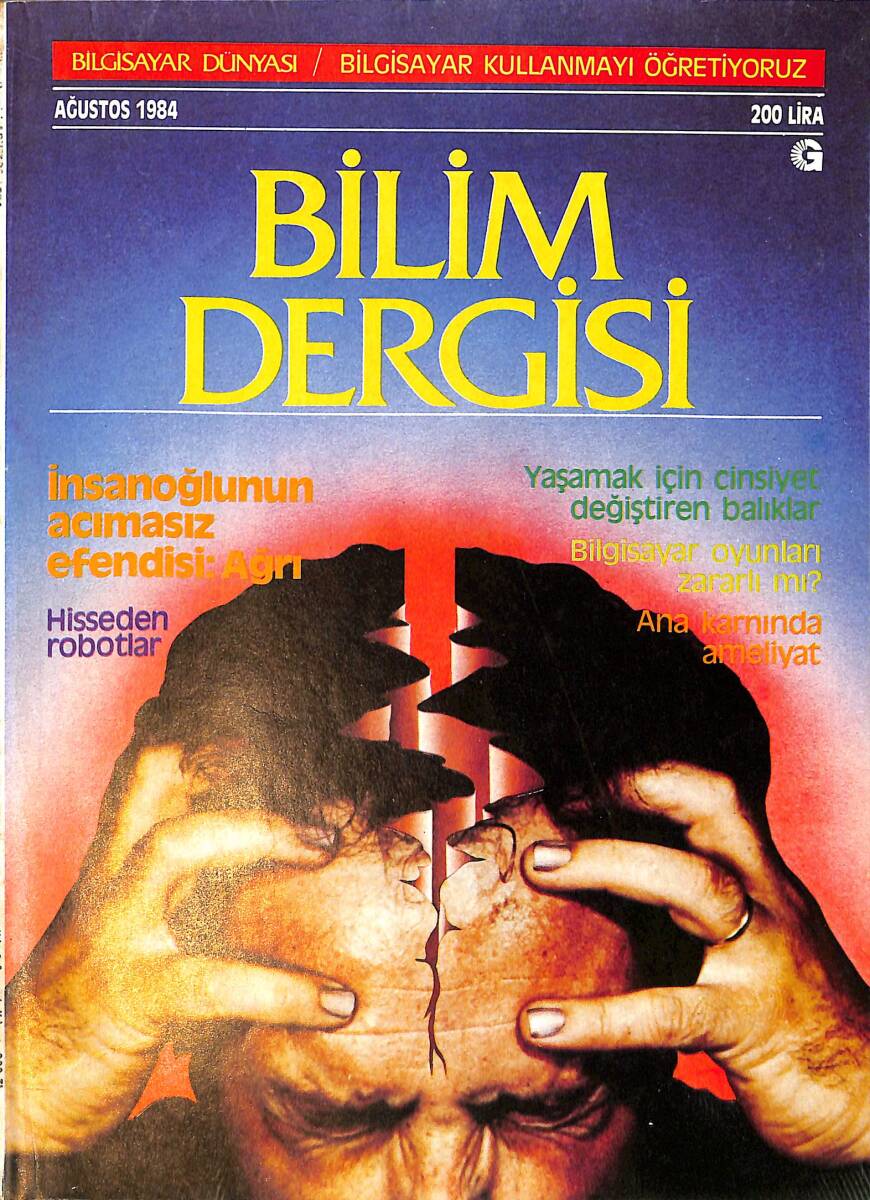 Bilim Dergisi Sayı: 6 Ağustos 1984 NDR98934 - 1