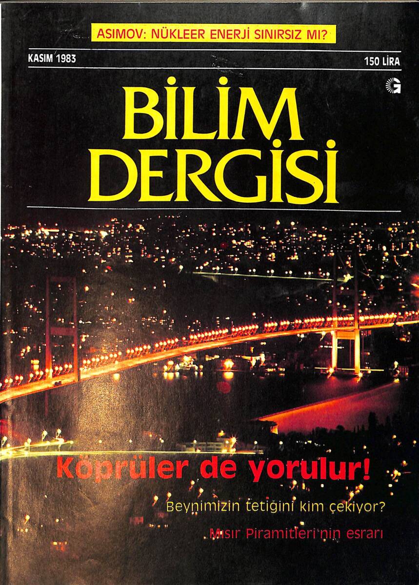 Bilim Dergisi Sayı: 9 Kasım 1983 NDR98946 - 1
