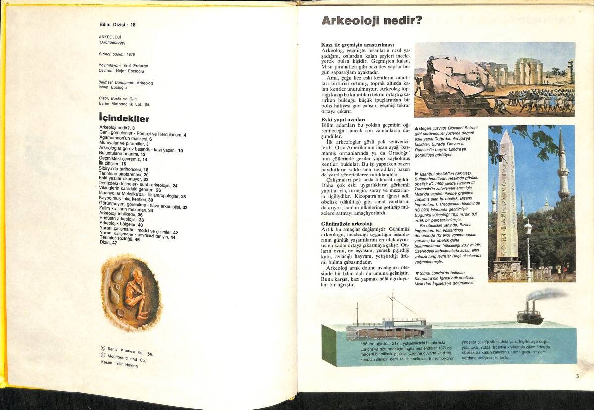 Bilim Dizisi No : 18 - Arkeoloji NDR100107 - 2