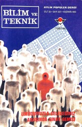 Bilim Ve Teknik Dergisi Haziran 1993 Sayı 307 NDR7495 - Gökçekoleksiyon