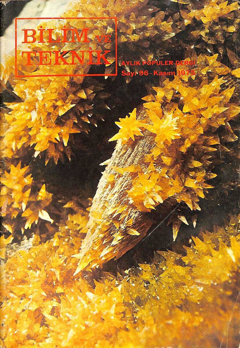 Bilim ve Teknik Dergisi Kasım 1975 Sayı: 96 NDR98969 - 1
