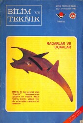 BİLİM VE TEKNİK SAYI175 HAZİRAN 1982 DRG1344 - Gökçekoleksiyon
