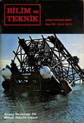 BİLİM VE TEKNİK SAYI94 EYLÜL 1975 DRG1350 - Gökçekoleksiyon