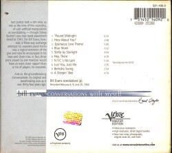 Bill Evans - Conversations With Myself CD (İkinci El) CD5046 - 2